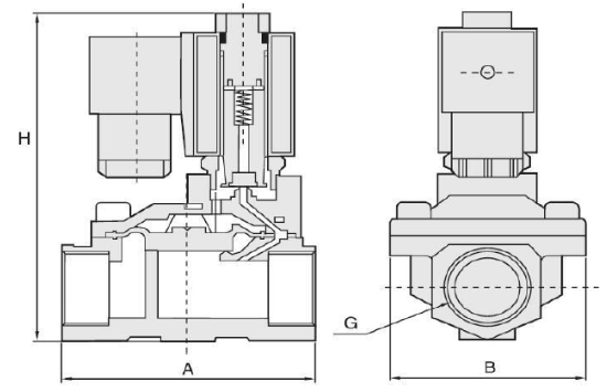 Клапан электромагнитный SMART SG5534 - 3
